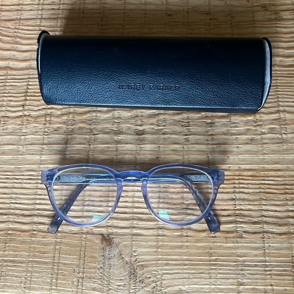 Rare Tidal Blue Warby Parker Percey Frame